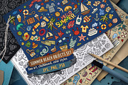 Summer Beach Objects Set, an Object Graphic by BALABOLKA (Thumbnail 1 of 4)