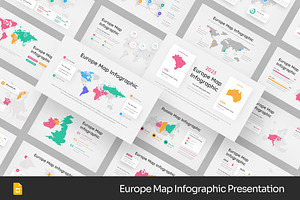 Europe Infographic GSlides PPoint, a Presentation Template by Fit-tee