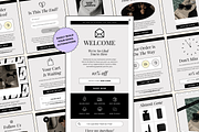 Canva Email Automation Templates, an Email Template by The Pixel Palace (Thumbnail 1 of 11)