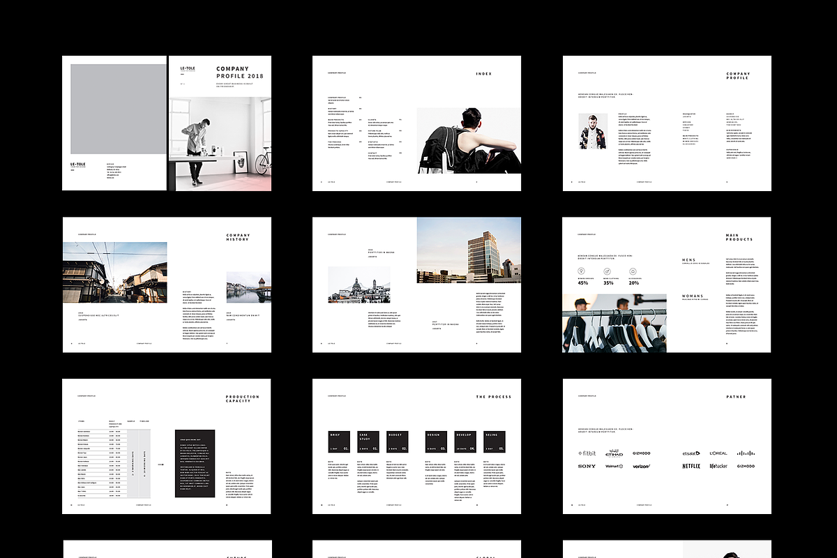 Fashion Company Profile, a Brochure Template by BOXKAYU (Photo 8 of 9)