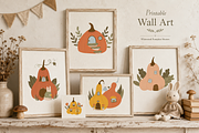 Whimsical Fall Clipart Collection, a Seasonal Illustration by Anna Studio (Thumbnail 2 of 12)