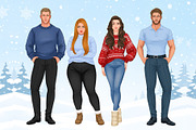 Christmas Character Creator, a Person Illustration by Elenbushe (Thumbnail 17 of 20)