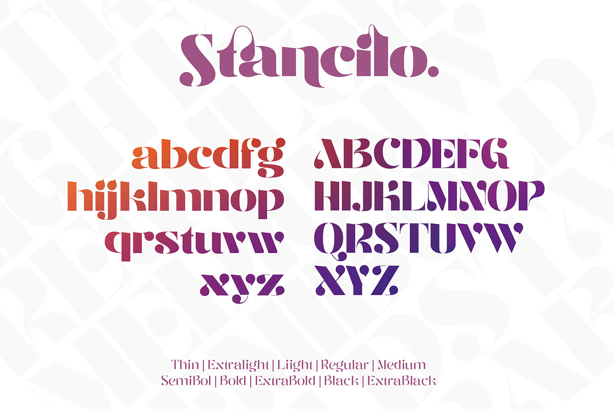 Stancilo, a Serif Font by Ardyanatypes (Photo 11 of 12)