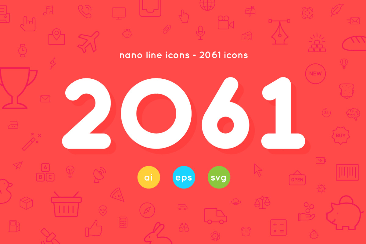 2061 nanoline icons - 70% off, an Outline Icon by vuuuds (Photo 2 of 5)
