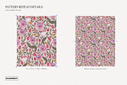 Morris Floral Pattern and Motifs, a Pattern Graphic by likorbut (Thumbnail 3 of 11)