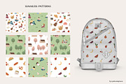 Summer picnic clipart | svg, png, ai, a Person Illustration by LyubovZaytseva (Thumbnail 9 of 14)