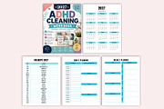 2027 ADHD Cleaning Workbook, a Stationery Template by Shumaya (Thumbnail 2 of 4)
