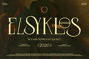 Elsyklos – Victorian Display Serif, a Serif Font by BumbleGraph Studio (Thumbnail 1 of 6)