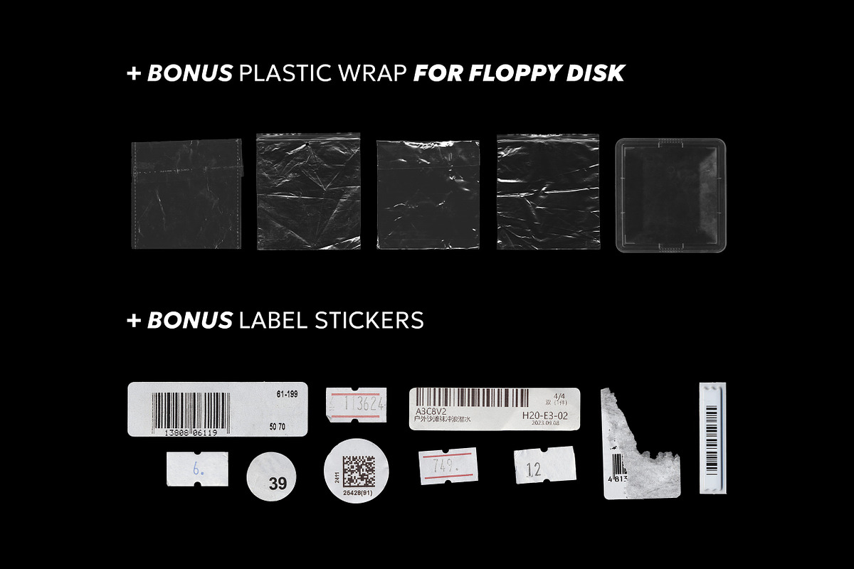 Floppy Disk Mockup, a Product Mockup by BORT GRAPHIC (Photo 8 of 8)