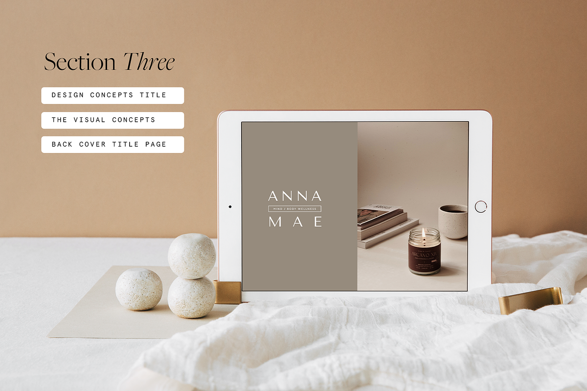 Modern Brand Guide Template Bundle, a Product Mockup by Chloe Leonard Studio (Photo 6 of 7)