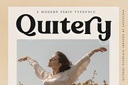 Quitery Serif Typeface Family, a Serif Font by Say Studio (Thumbnail 1 of 13)