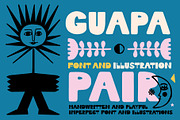 Guapa. Handwritten Font Kit, a Handwritten Font by dicreate (Thumbnail 2 of 15)