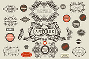 Hand drawn vintage ornaments set, an Object Graphic by FleurArt (Thumbnail 2 of 10)