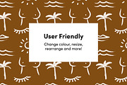 Feminine Neutrals, a Pattern Graphic by Geometrica Bureau (Thumbnail 4 of 9)