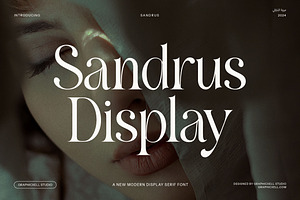 Sandrus Elegant Display Serif Font