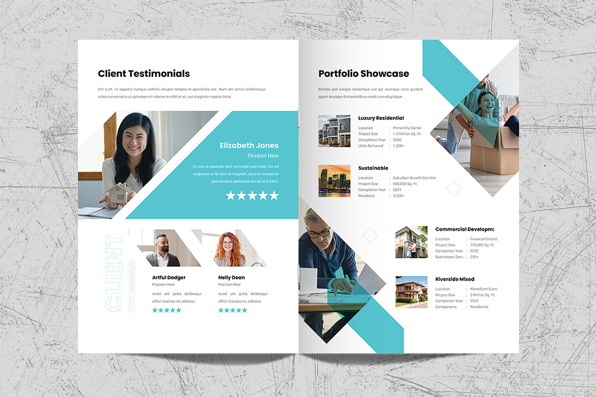 Real Estate Template Design, a Brochure Template by White Graphic (Photo 10 of 11)