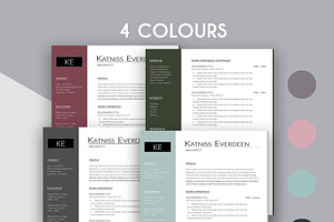 Resume Template Katniss Everdeen