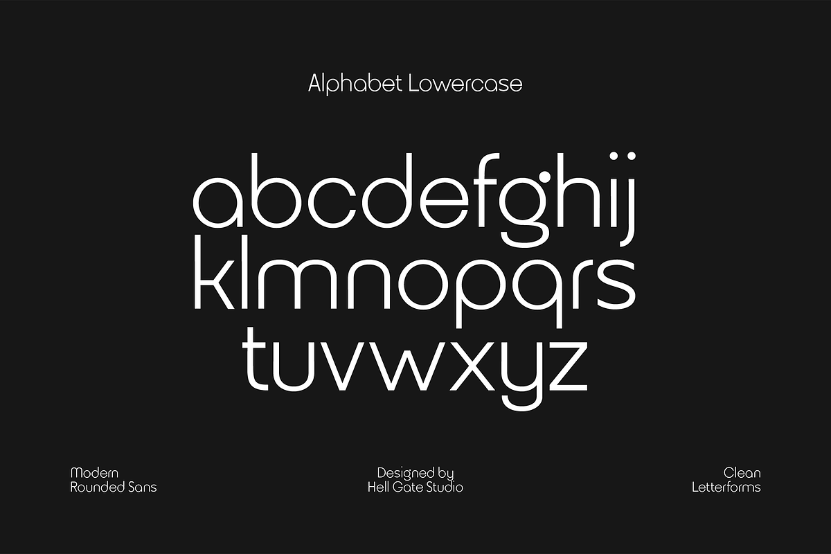 Cregmo Modern Rounded Font, a Sans Serif Font by GRVS Studio (Photo 3 of 7)