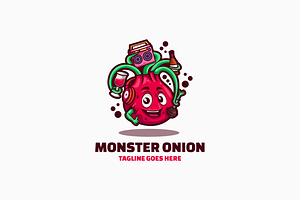 Onion Mascot Cartoon Logo, a Branding & Logo Template by Artnivora.Std