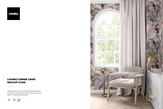 Lounge Corner Chair Mockup Scene, a Household Mockup by creatsy5 (Thumbnail 1 of 5)
