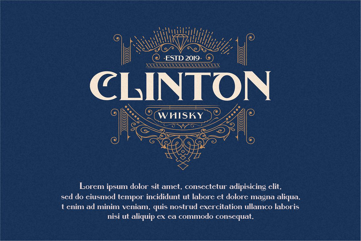 Collonar a vintage serif typeface preview 2