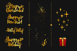 Set Design Template Christmas Card