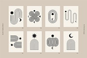 Line Art Geometry & Celestial Shapes, a Graphic by May Motif (Thumbnail 8 of 17)