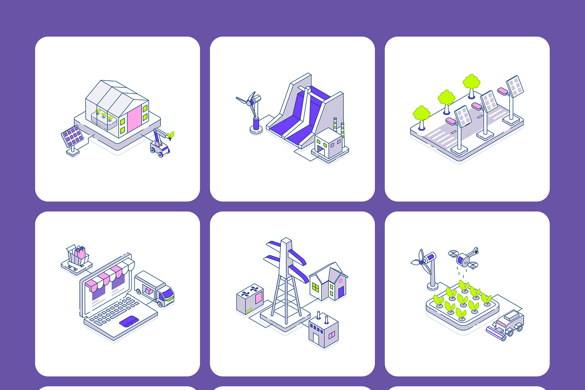 200 Technology and AI Isometric, a Technology Illustration by Vectors Market (Photo 17 of 19)