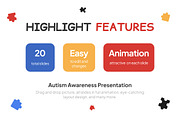 Autism Awareness Google Slides, a Presentation Template by Loin Studio (Thumbnail 2 of 4)