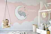 KIDS WALL & FRAMES Mockup Bundle - 2, a Print Template by Yuri-U (Thumbnail 10 of 43)