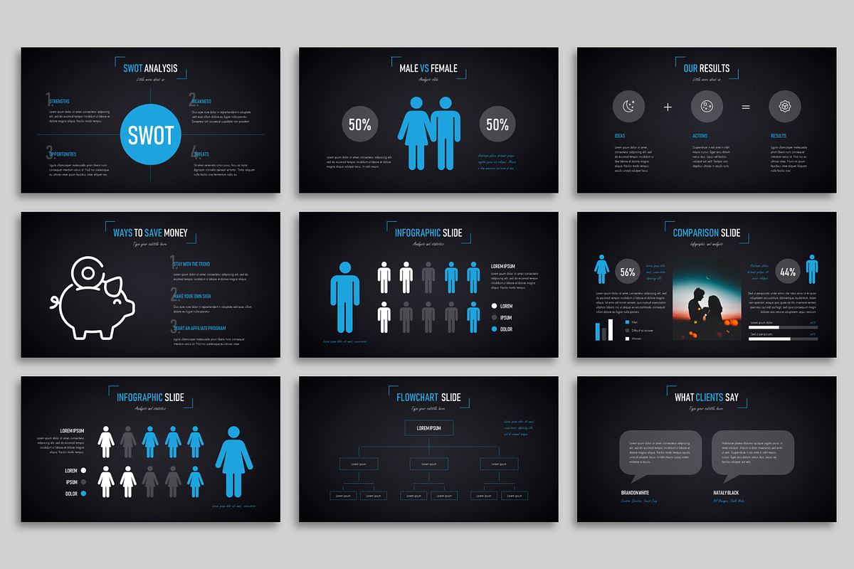Duende Dark - Powerpoint Template, a Presentation Template by Helga_Design (Photo 11 of 16)