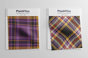 #17 Halloween Pattern Set of Plaids, a Pattern Graphic by Plaid4You (Thumbnail 3 of 8)