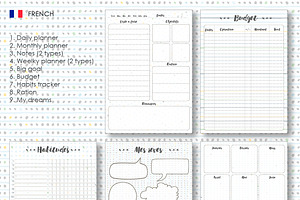 Planner Kit Vol.2 - 4 Languages!