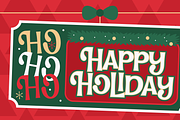 Crilas – Christmas Display Font, a Sans Serif Font by MaikoHatta (Thumbnail 5 of 8)