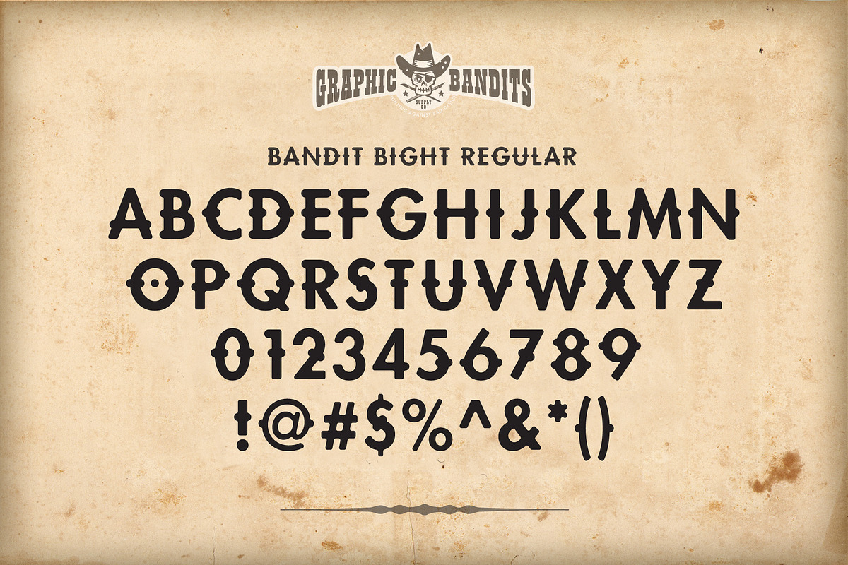 Bandit Bight - Font Family (4) preview 3