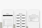 PTSD Healing Therapy Planner, a Print Template by Brand Your Biz Co. (Thumbnail 4 of 9)