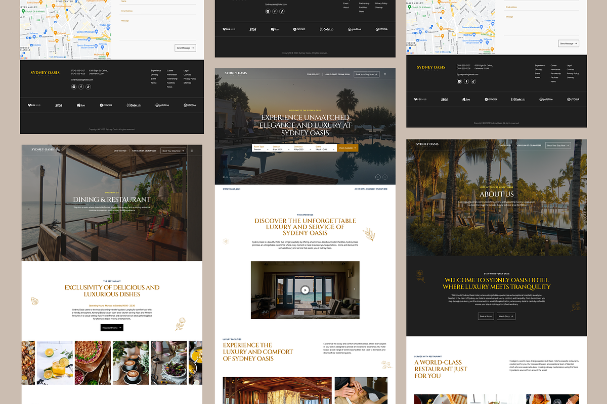 Sydney Oasis - Hotel Booking Landing, a Landing Page Template by SundayWorkTeam (Photo 3 of 6)