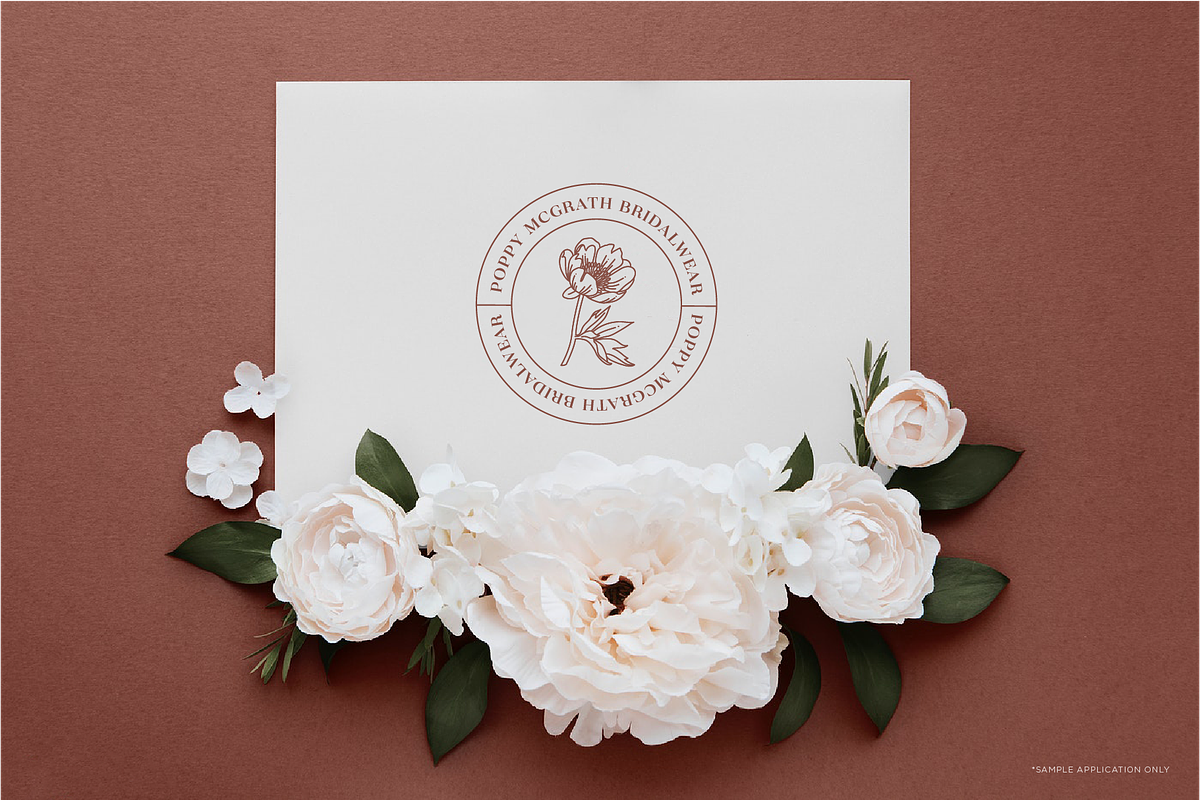 Floral Logo Line Art Set, an Illustration by Rough Edges Supply Co. (Photo 10 of 11)