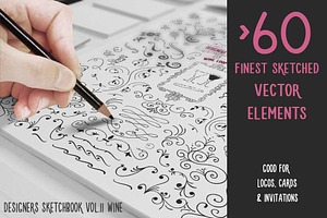 Finest Handsketched Vector Elements