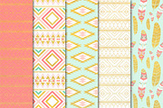 Digital Paper Navajo Set 03, a Pattern Graphic by Maishop (Thumbnail 3 of 3)
