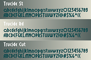 Trucide font family, a Sans Serif Font by vlad.berla (Thumbnail 4 of 7)