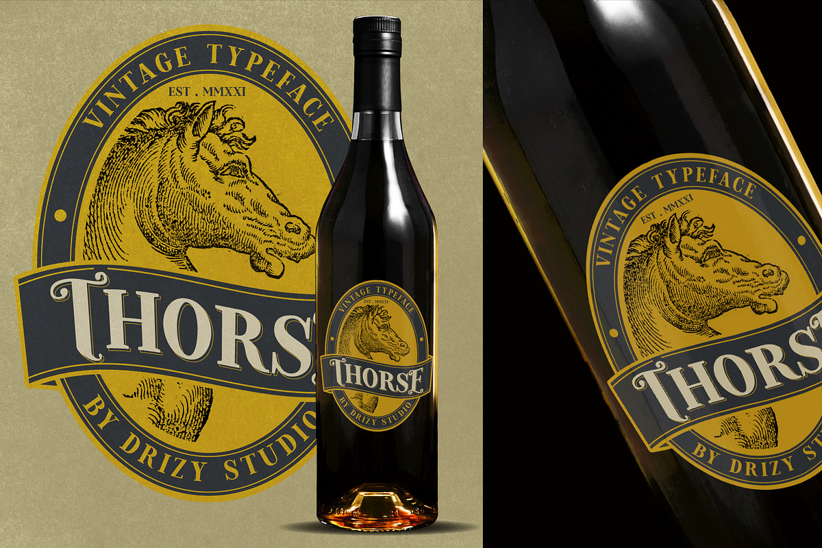 Thorse, a Font by Drizy (Photo 9 of 9)