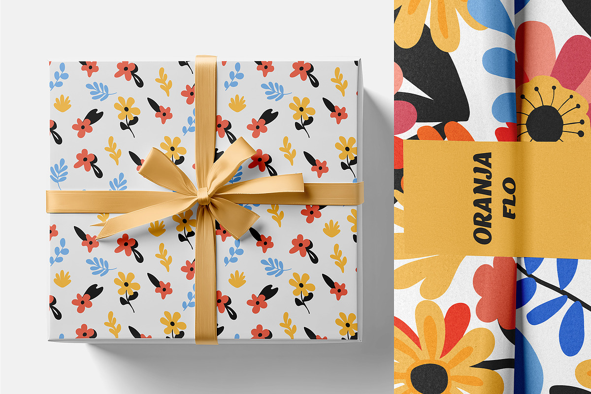 Scandinavian Floral Abstract Pattern, a Pattern Graphic by Asya Melkonyan Patterns (Photo 12 of 20)