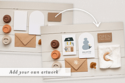 Boho Baby Paper Mockup II, a Stationery Template by Ashley Alexandra Design (Thumbnail 2 of 3)