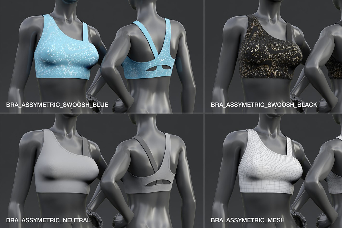 Female mannequin in clothes POSE 1, a Characters & Person 3D Model by mrGarret (Photo 9 of 45)