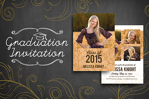 Graduation Invitation Luxe