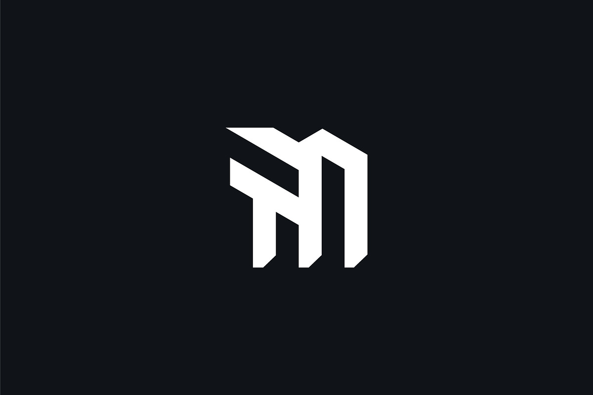 Letter HM Logo, a Branding & Logo Template by Abir Hossain Waffi (Photo 4 of 4)