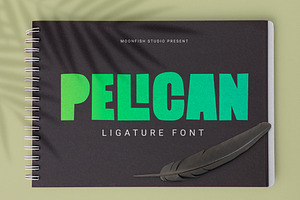 Pelican Ligature Font