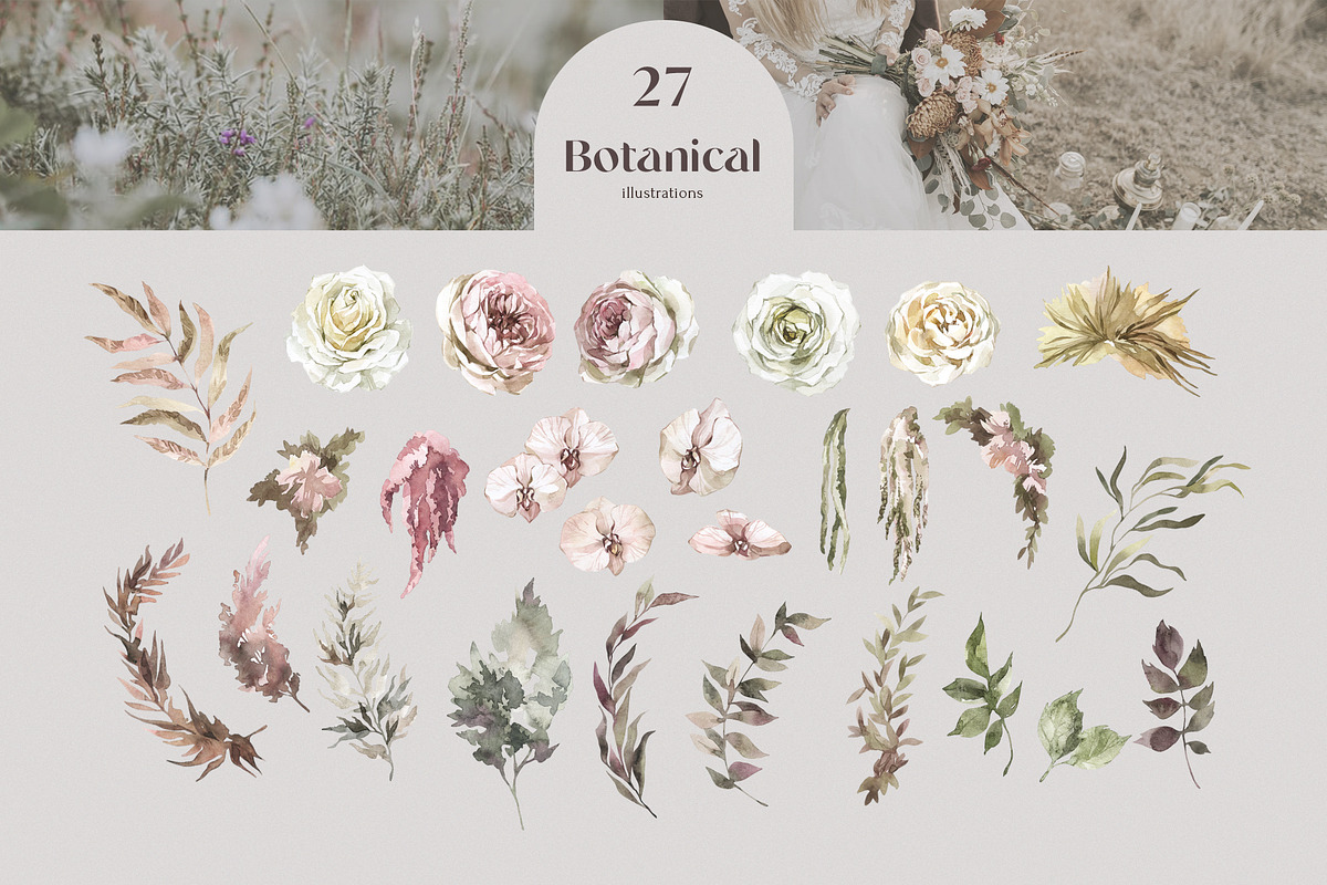 Ranch Wedding modern rustic set, an Animal Illustration by Anastezia Luneva (Photo 8 of 10)