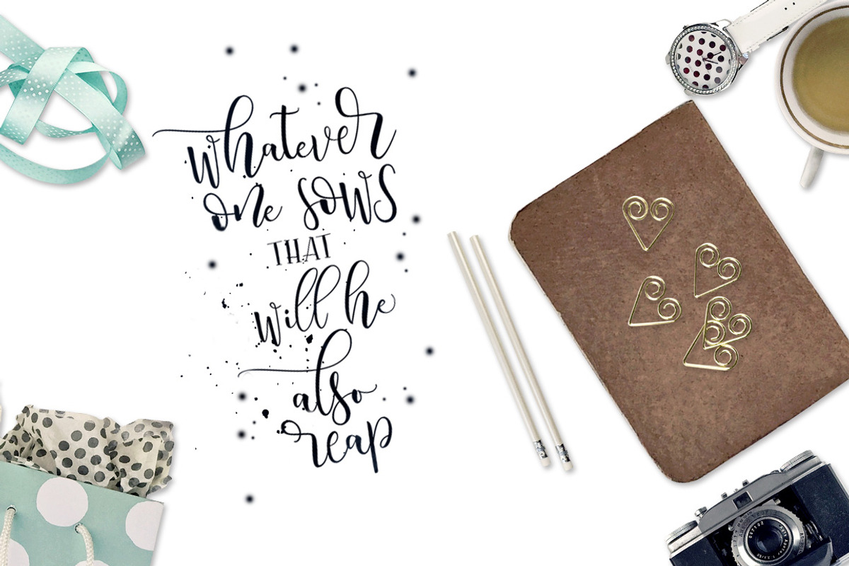 Serangkai Typeface preview 4